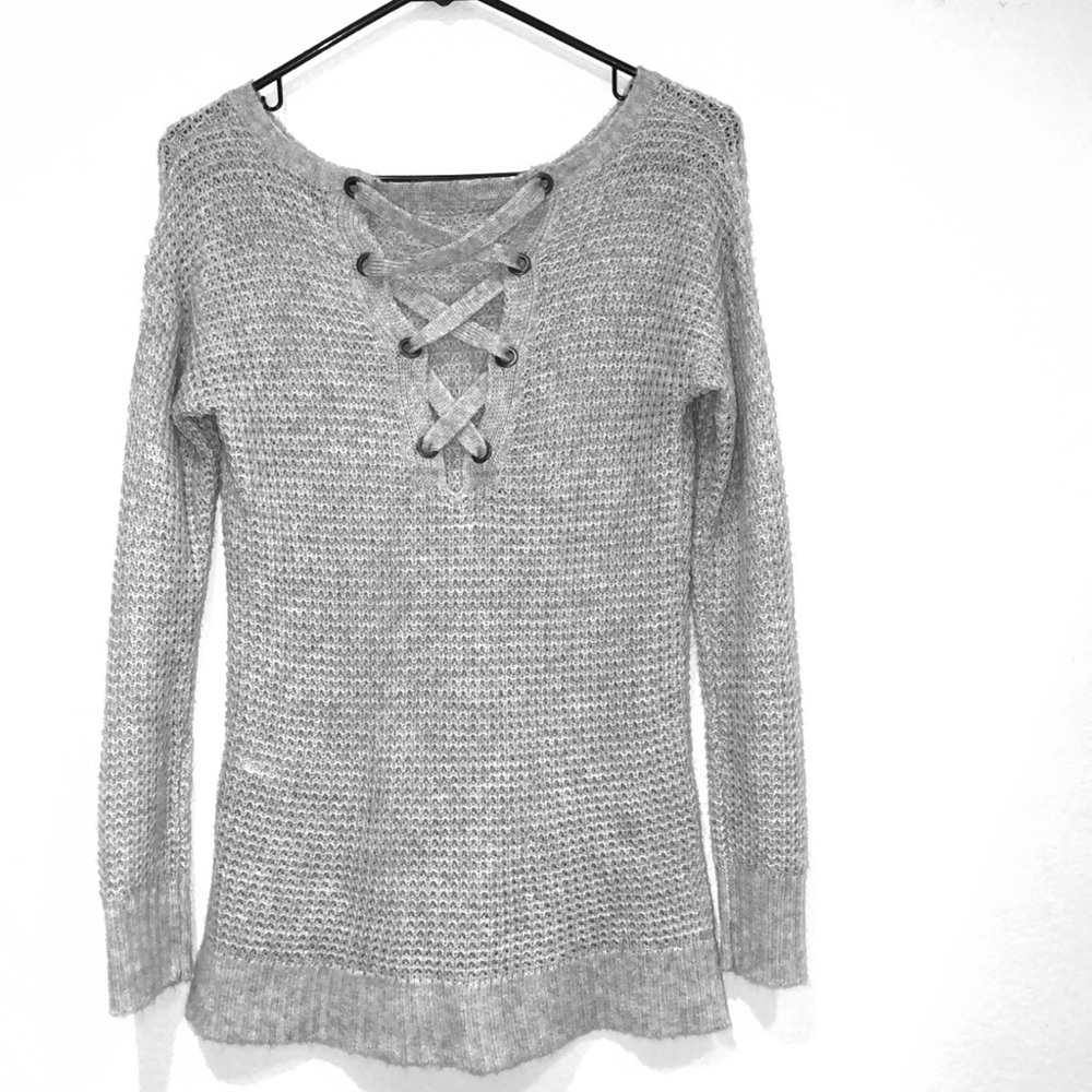 Light grey sweater